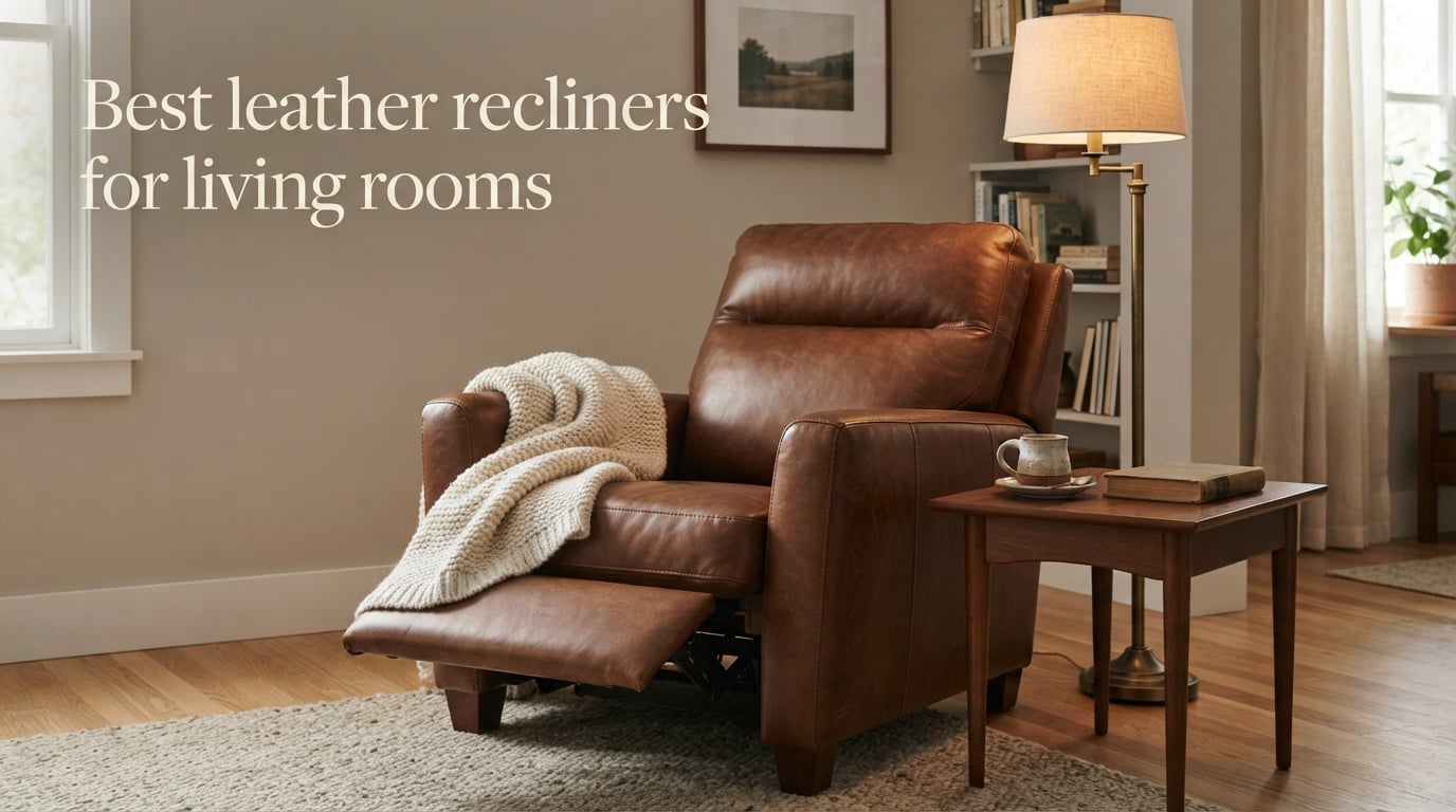Best leather recliners for living rooms
