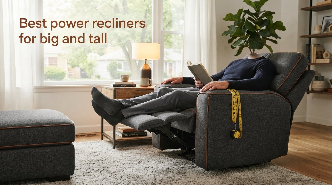 Best power recliners for big and tall