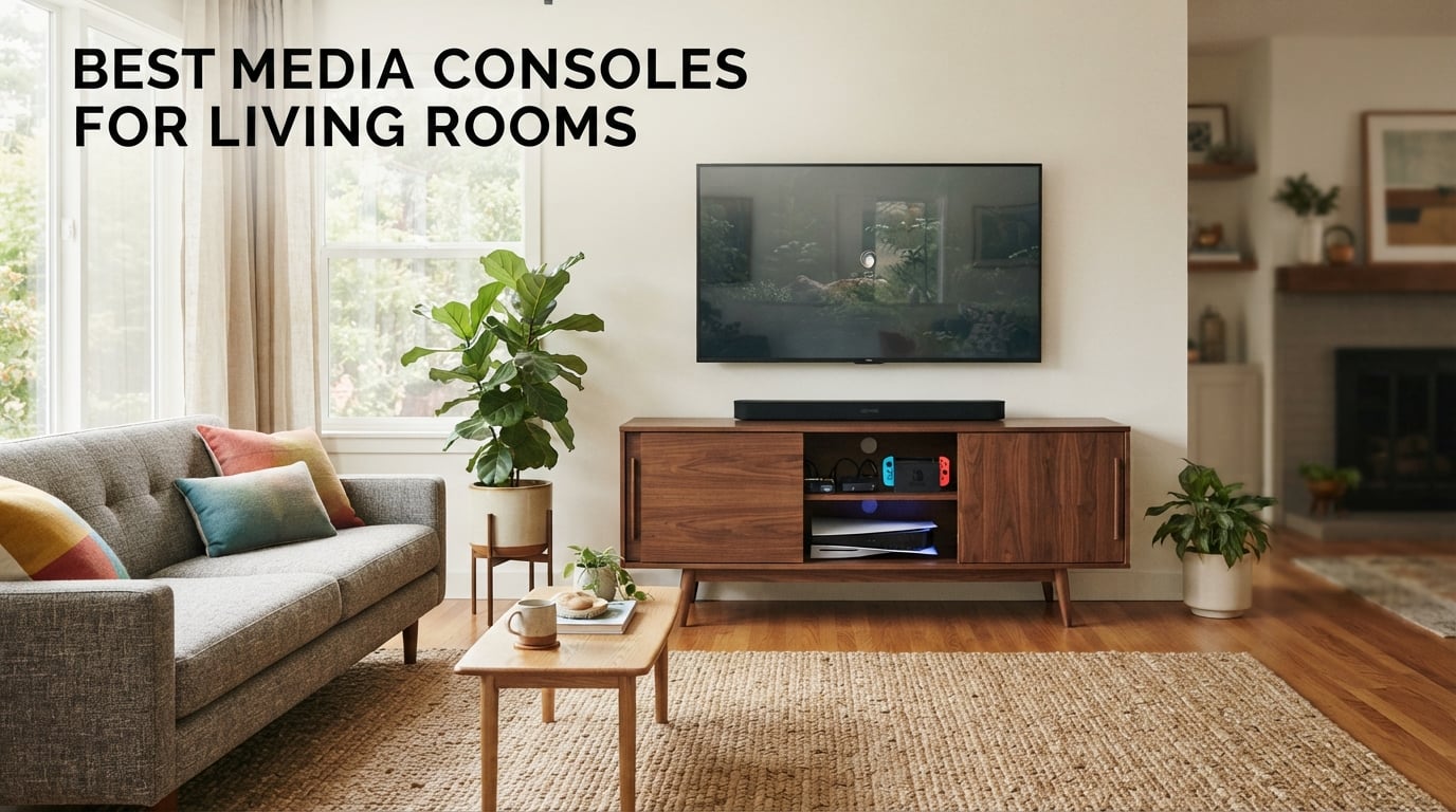 Best media consoles for living rooms
