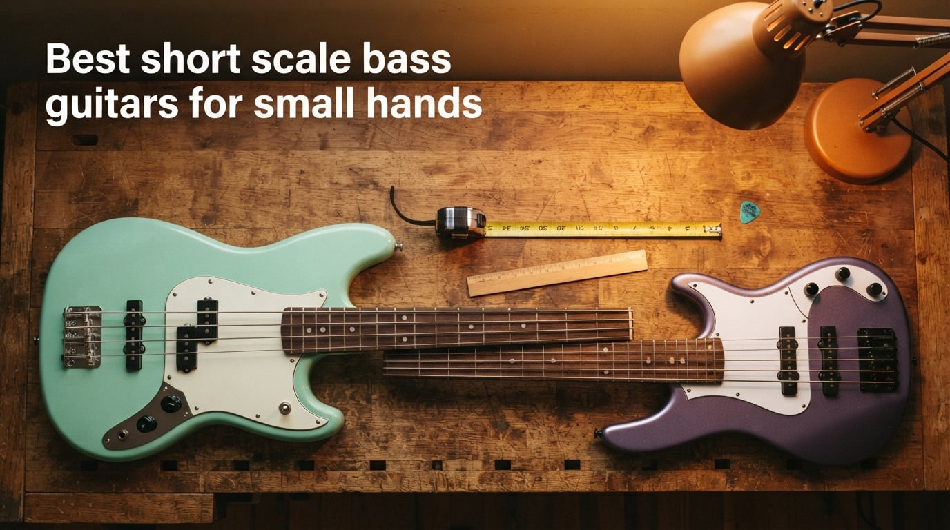 Best short scale bass guitars for small hands