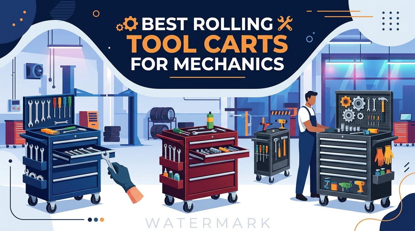 Best rolling tool carts for mechanics