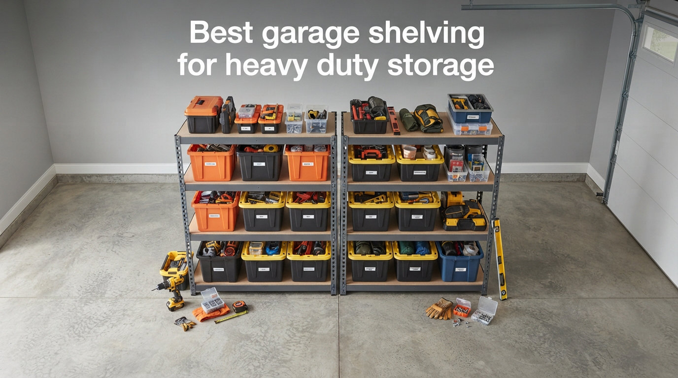 Best garage shelving for heavy duty storage