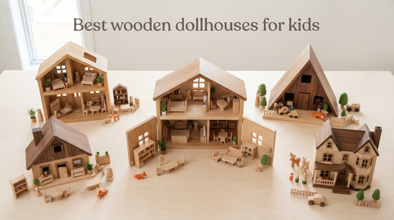 Best wooden dollhouses for kids