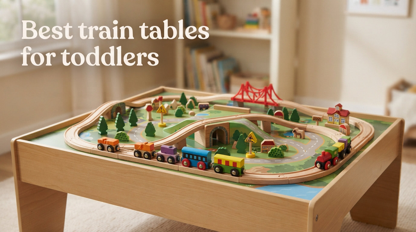 Best train tables for toddlers