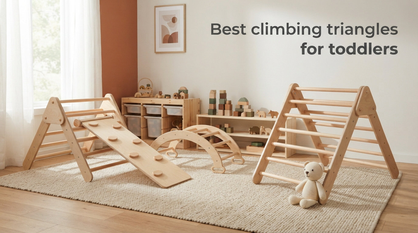 Best climbing triangles for toddlers