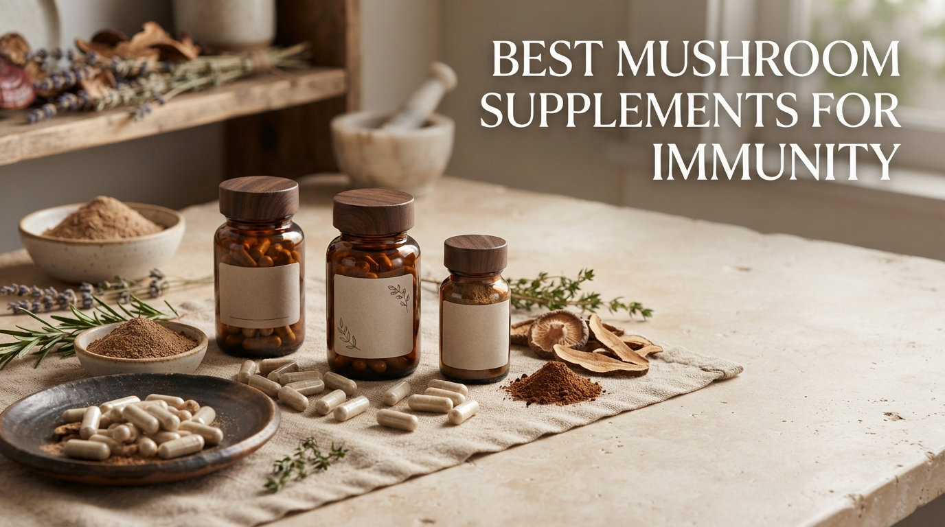 Best mushroom supplements for immunity