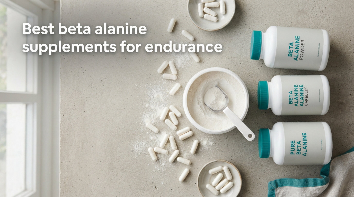 Best beta alanine supplements for endurance