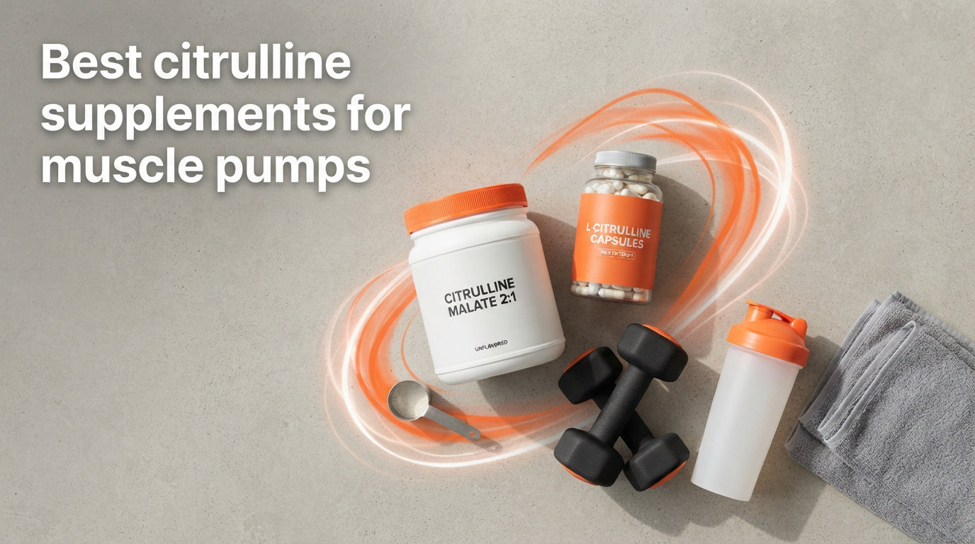 Best citrulline supplements for muscle pumps