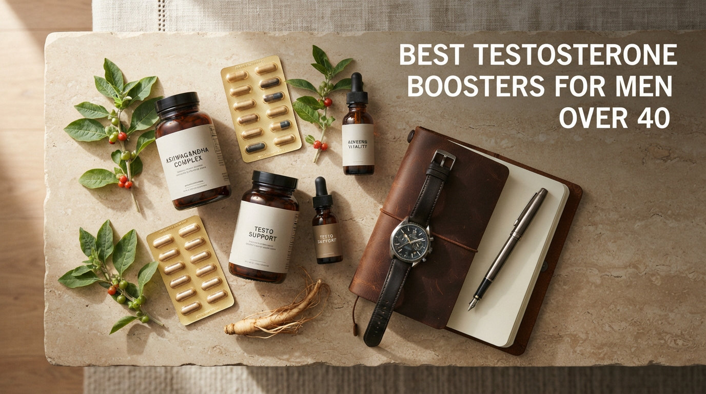 Best testosterone boosters for men over 40