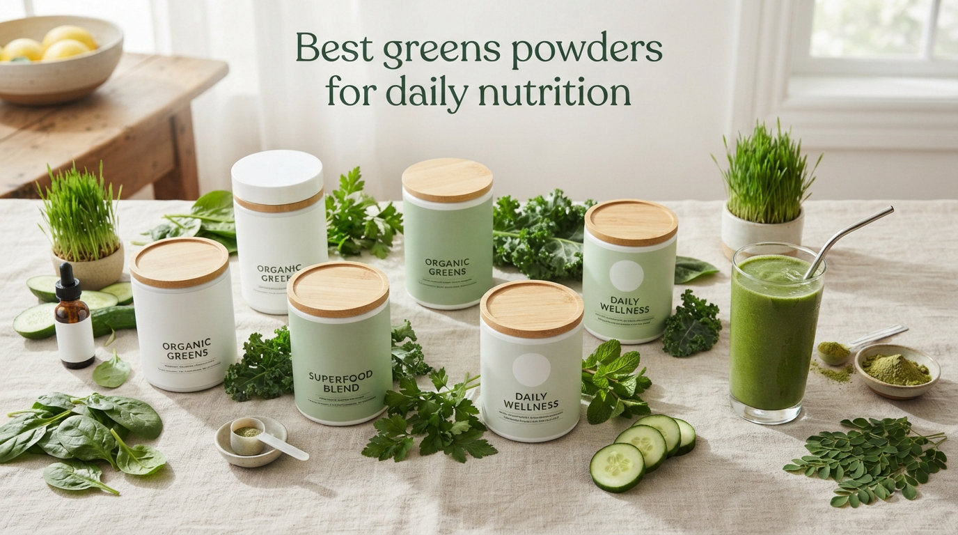 Best greens powders for daily nutrition