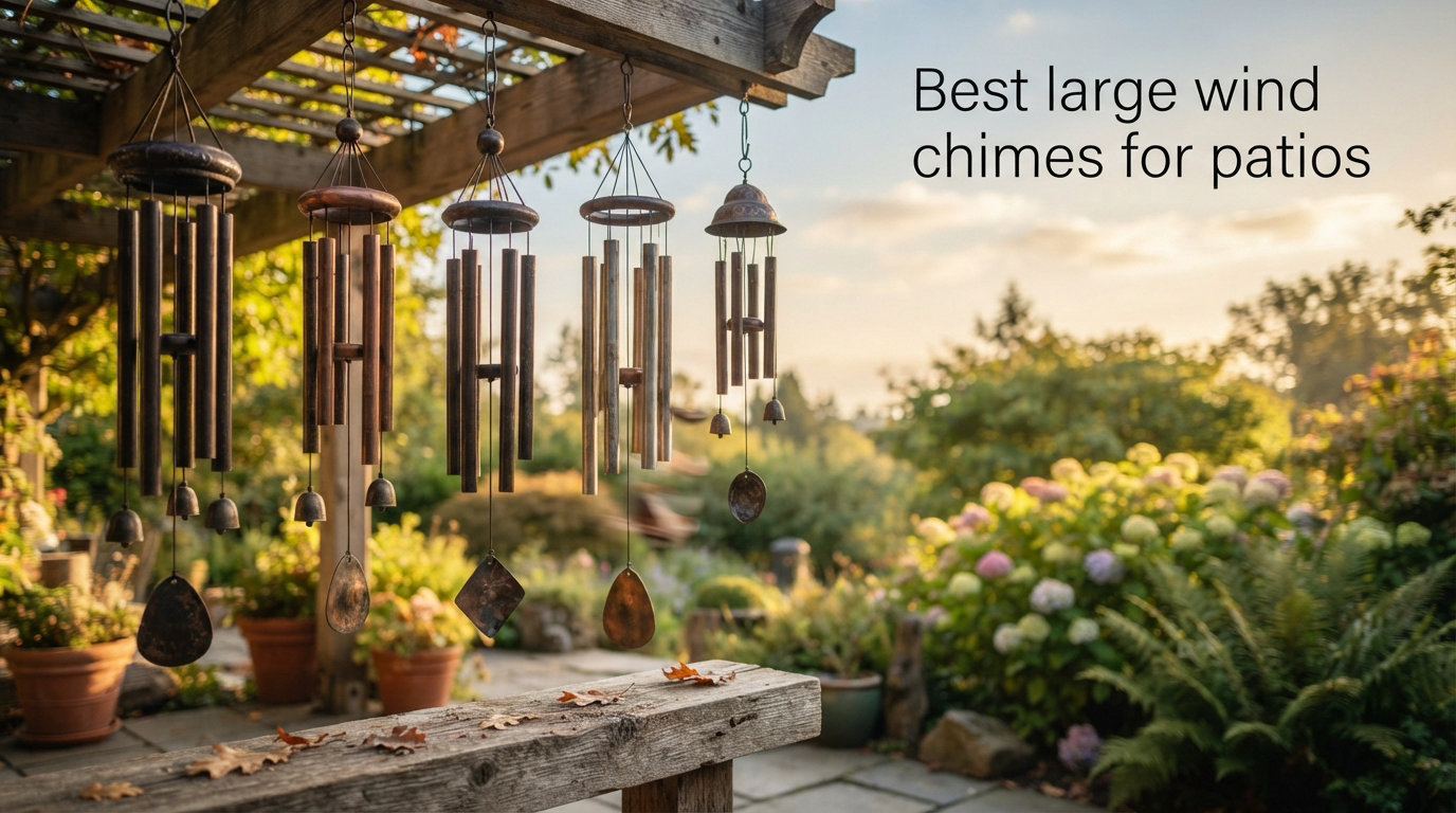 Best large wind chimes for patios