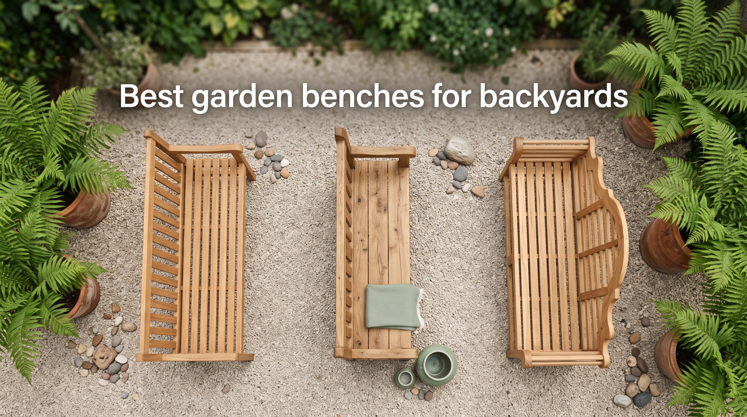 Best garden benches for backyards