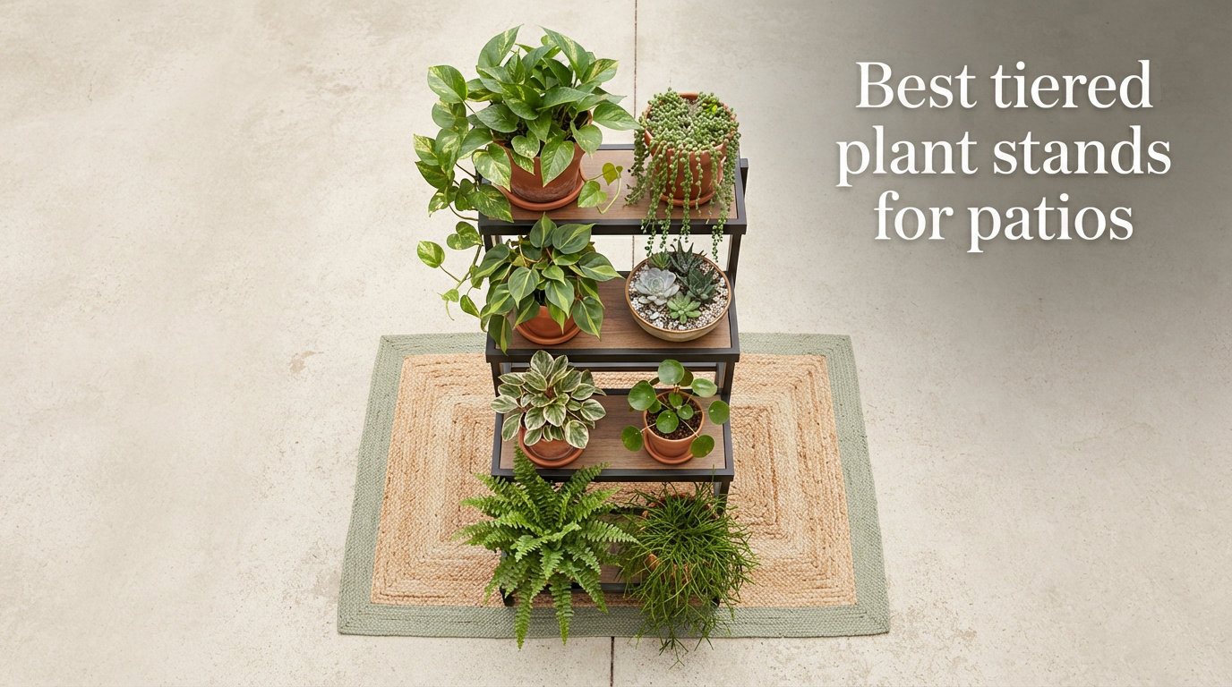 Best tiered plant stands for patios