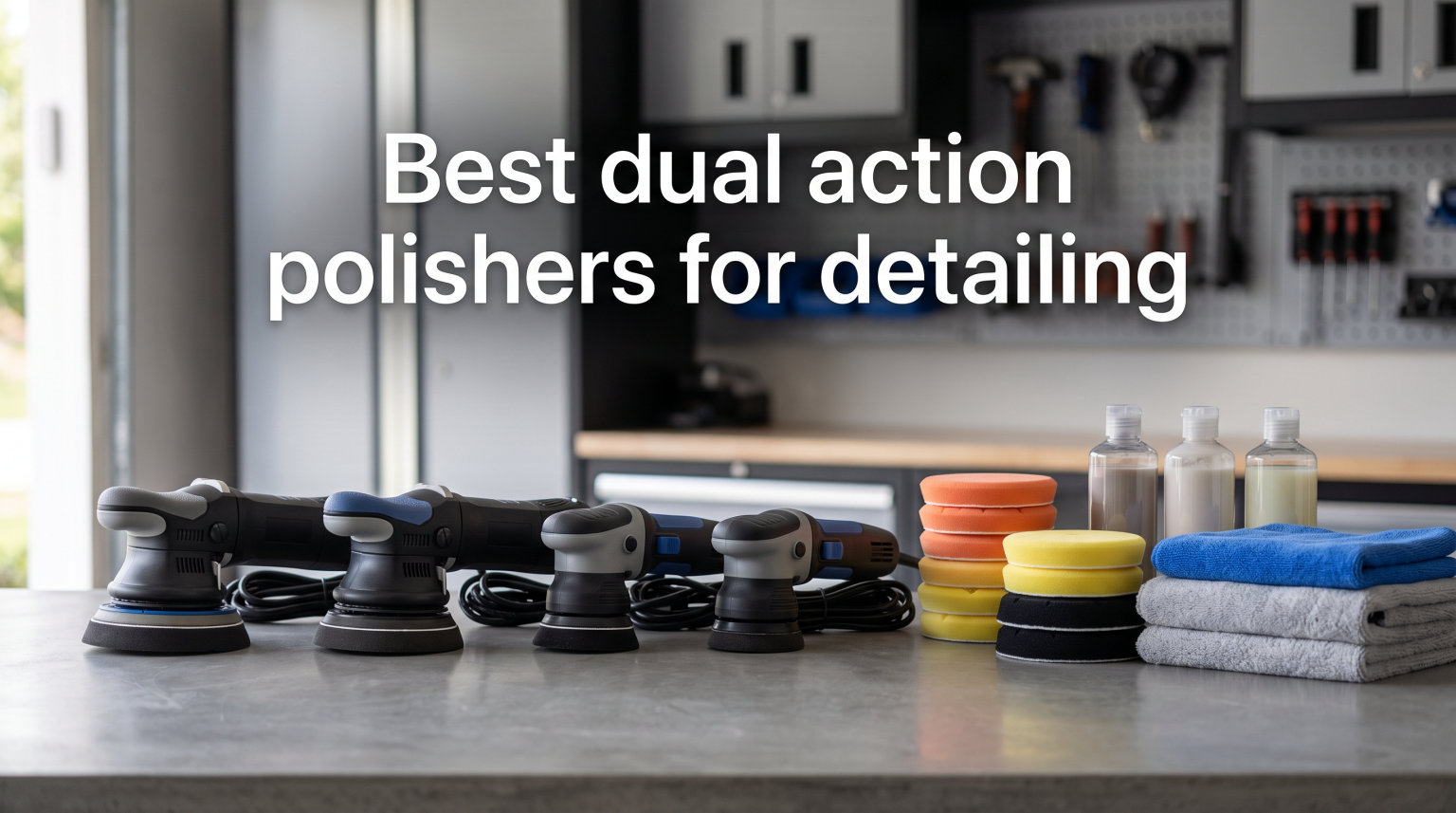 Best dual action polishers for detailing