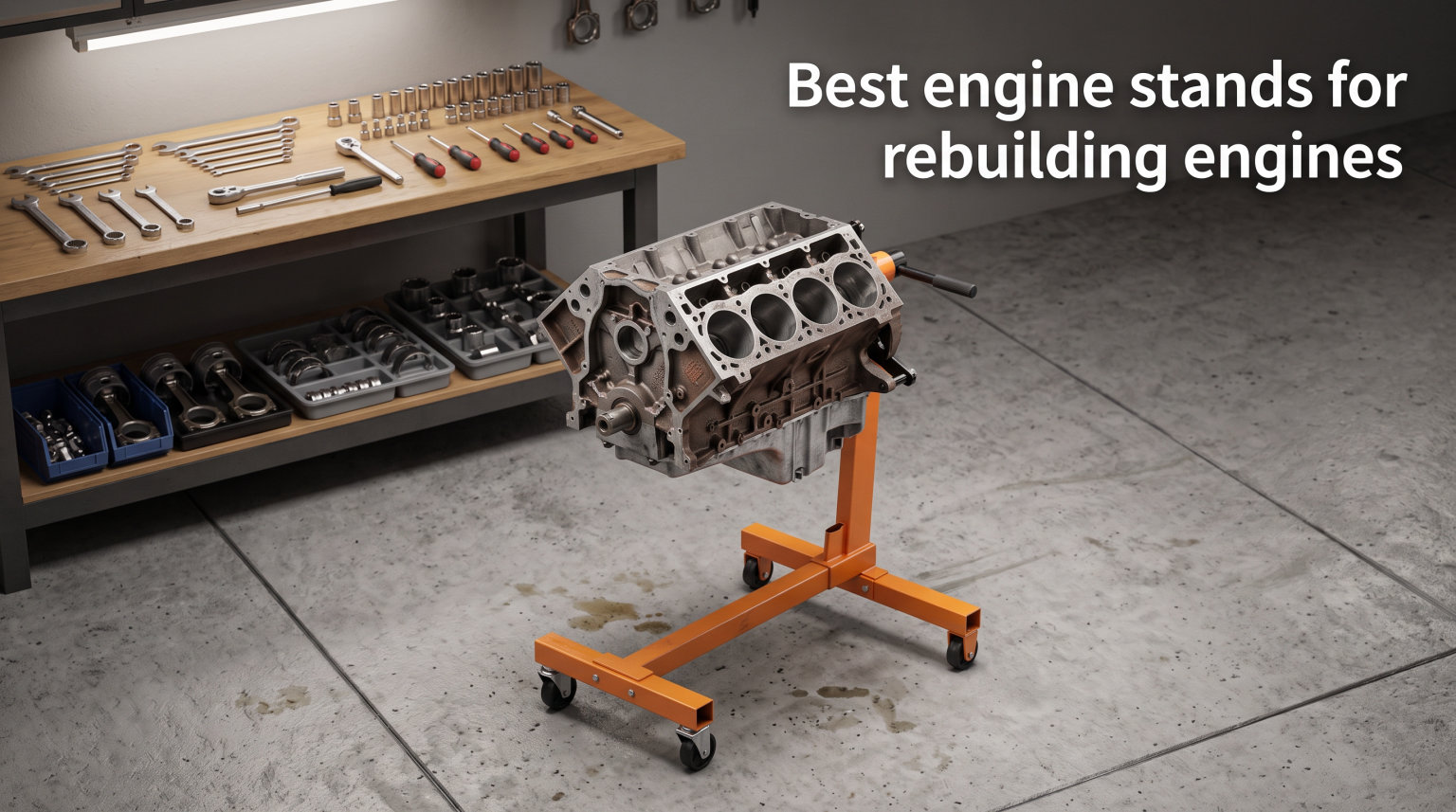 Best engine stands for rebuilding engines