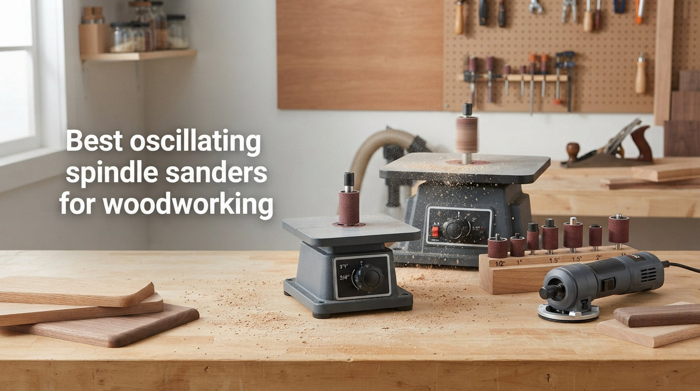 Best oscillating spindle sanders for woodworking