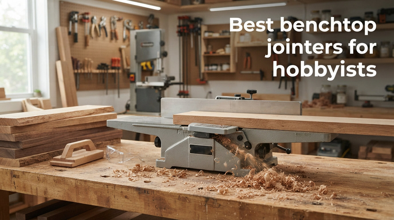 Best benchtop jointers for hobbyists
