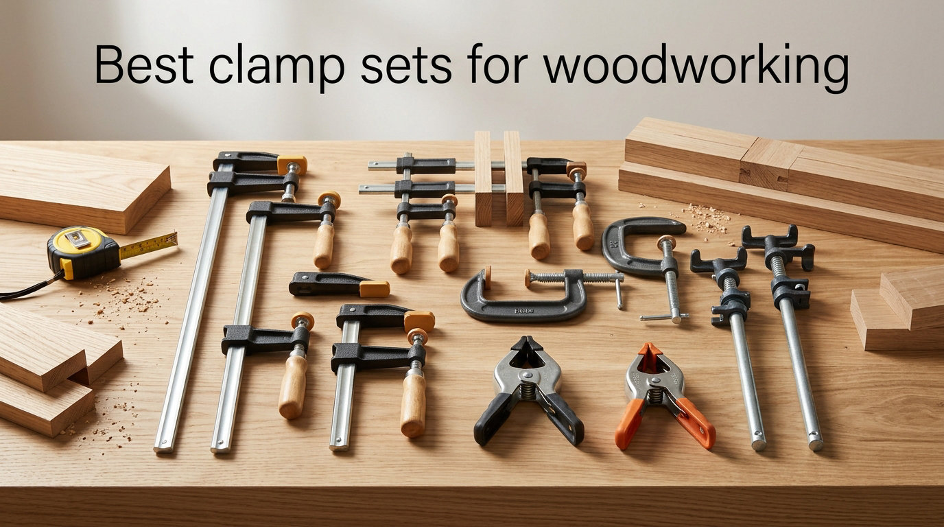 Best clamp sets for woodworking