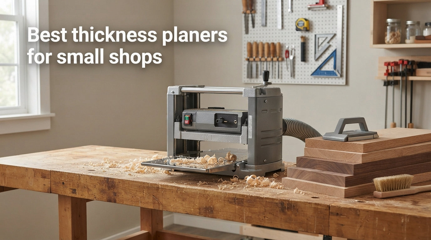 Best thickness planers for small shops