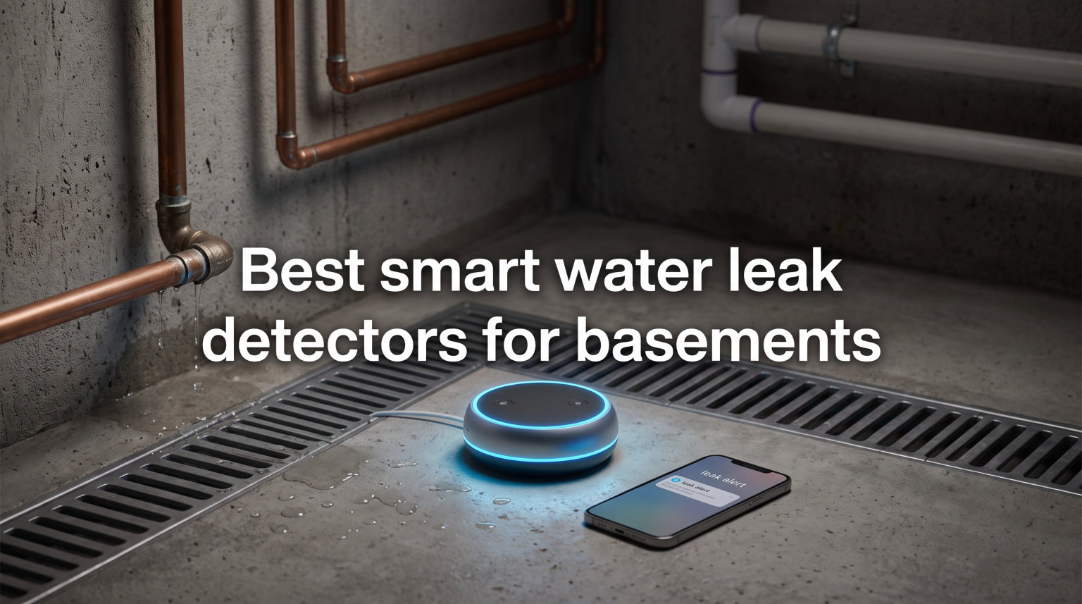 Best smart water leak detectors for basements