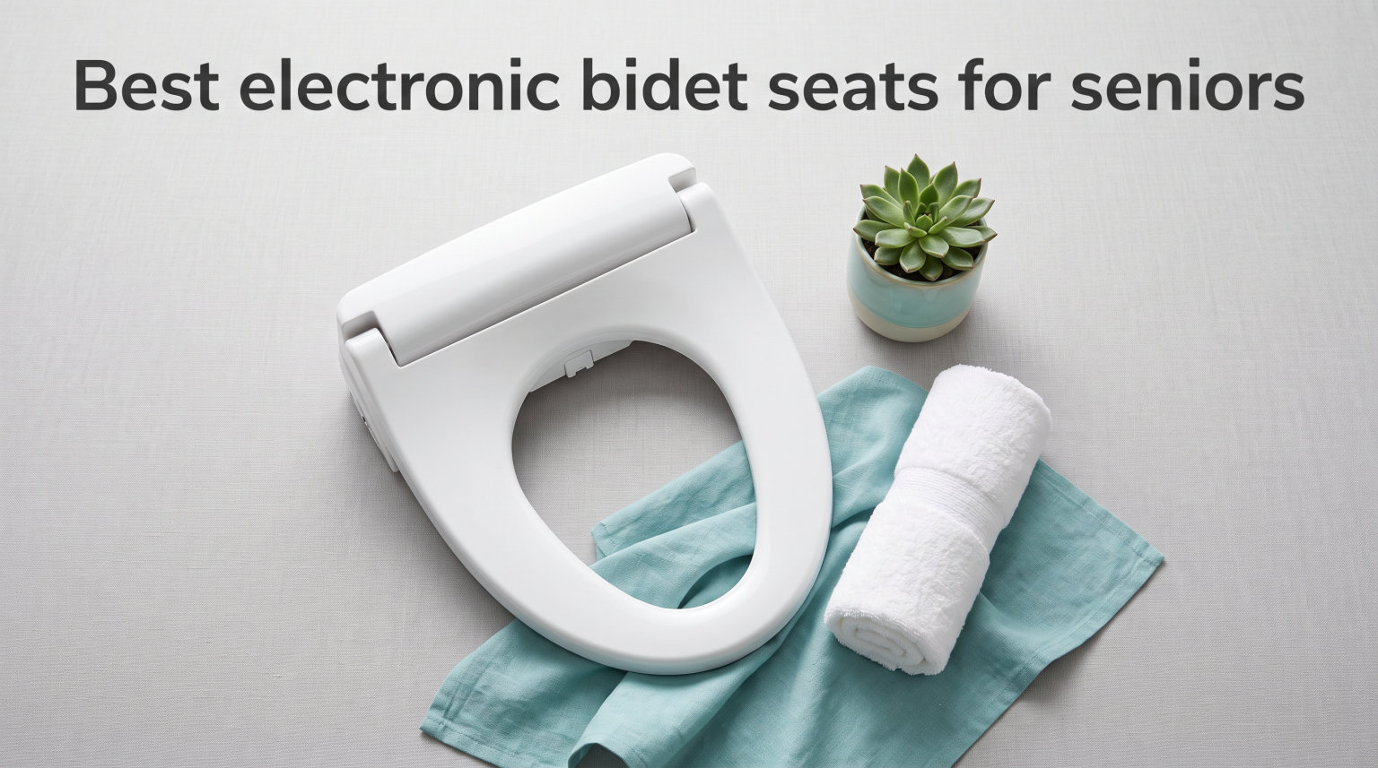 Best electronic bidet seats for seniors
