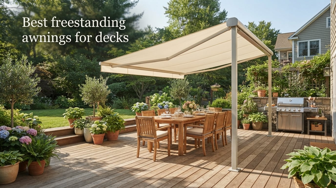 Best freestanding awnings for decks