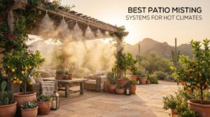 Best patio misting systems for hot climates