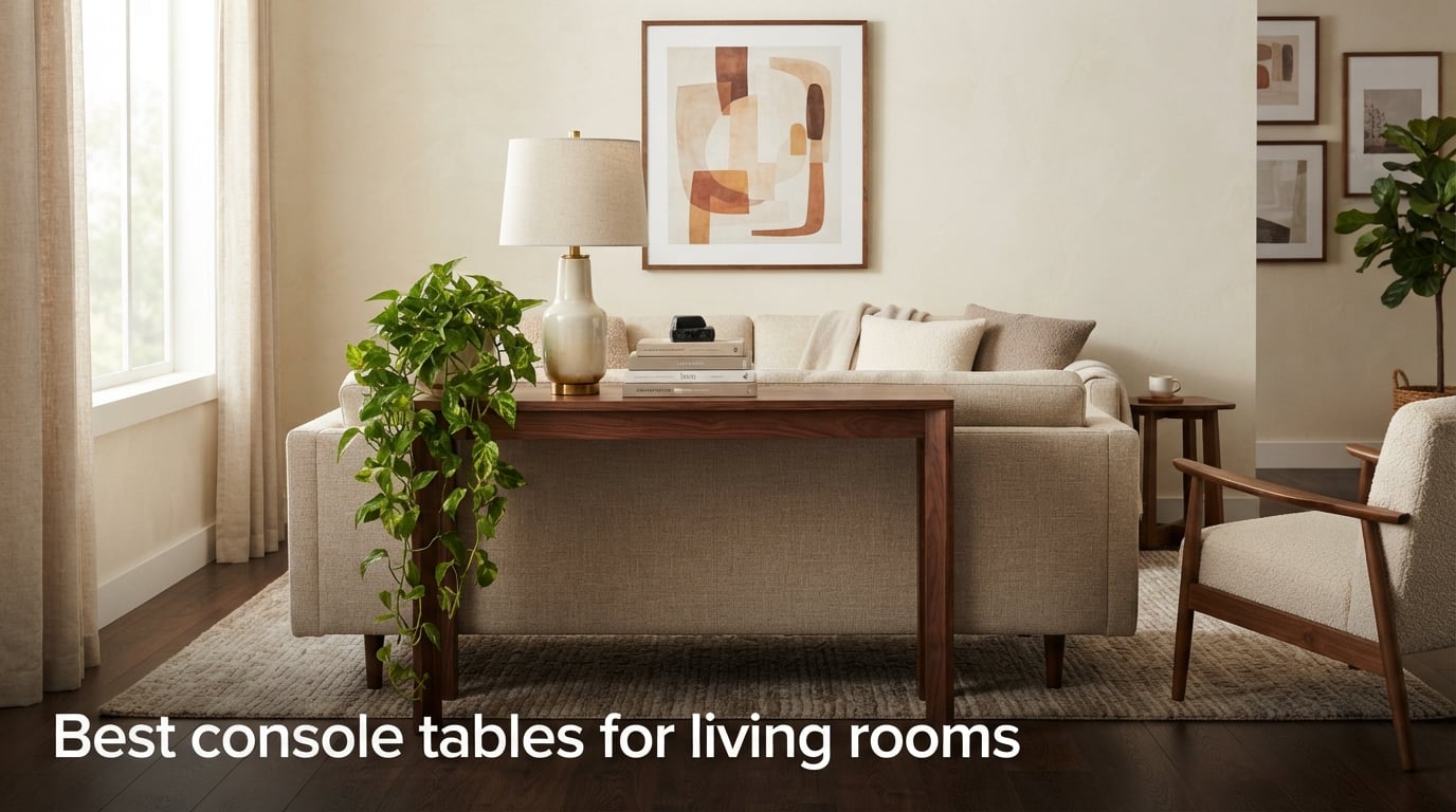 Best console tables for living rooms