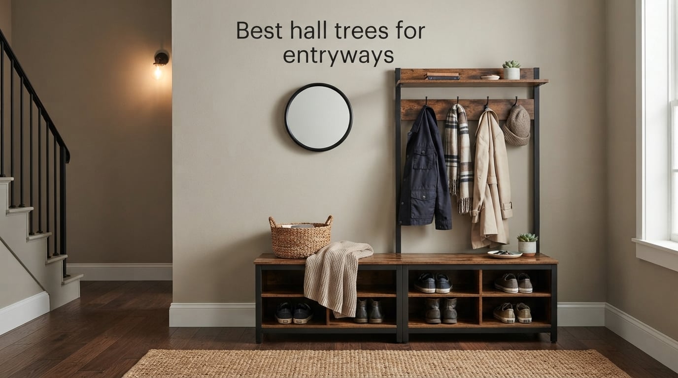 Best hall trees for entryways