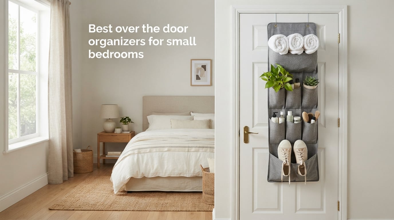 Best over the door organizers for small bedrooms