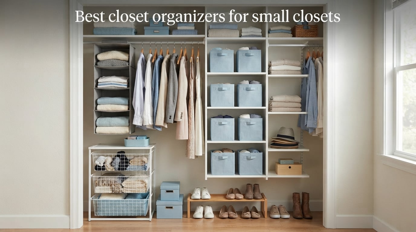 Best closet organizers for small closets