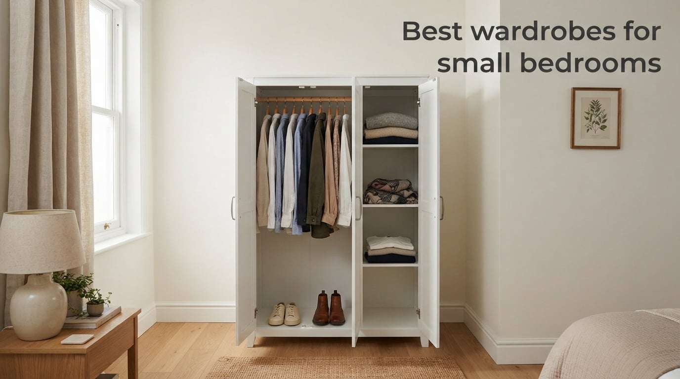 Best wardrobes for small bedrooms