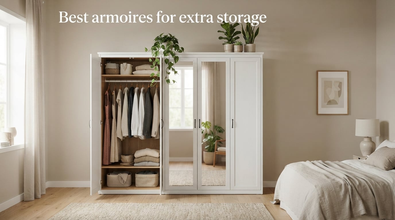 Best armoires for extra storage
