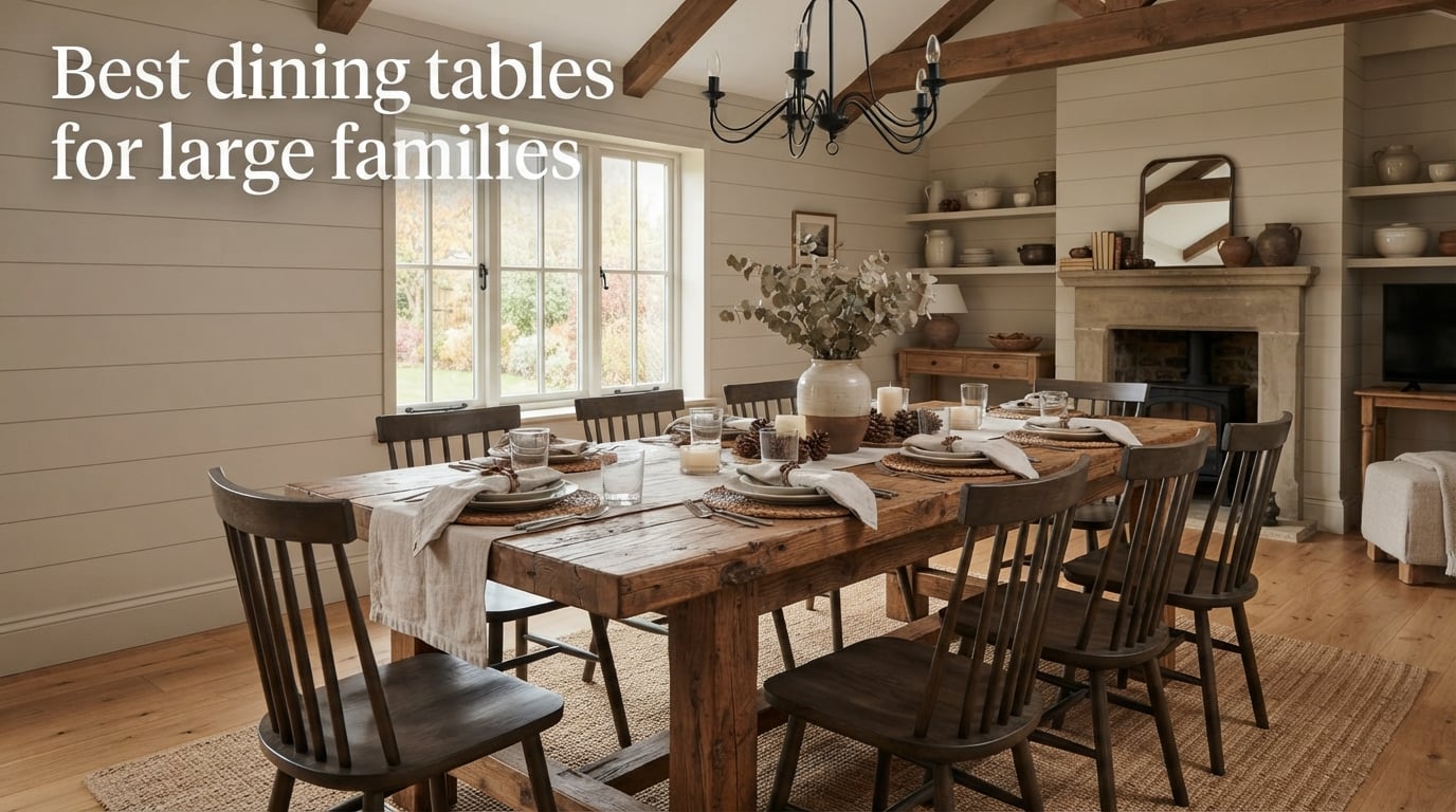 Best dining tables for large families