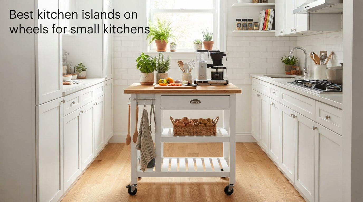 Best kitchen islands on wheels for small kitchens