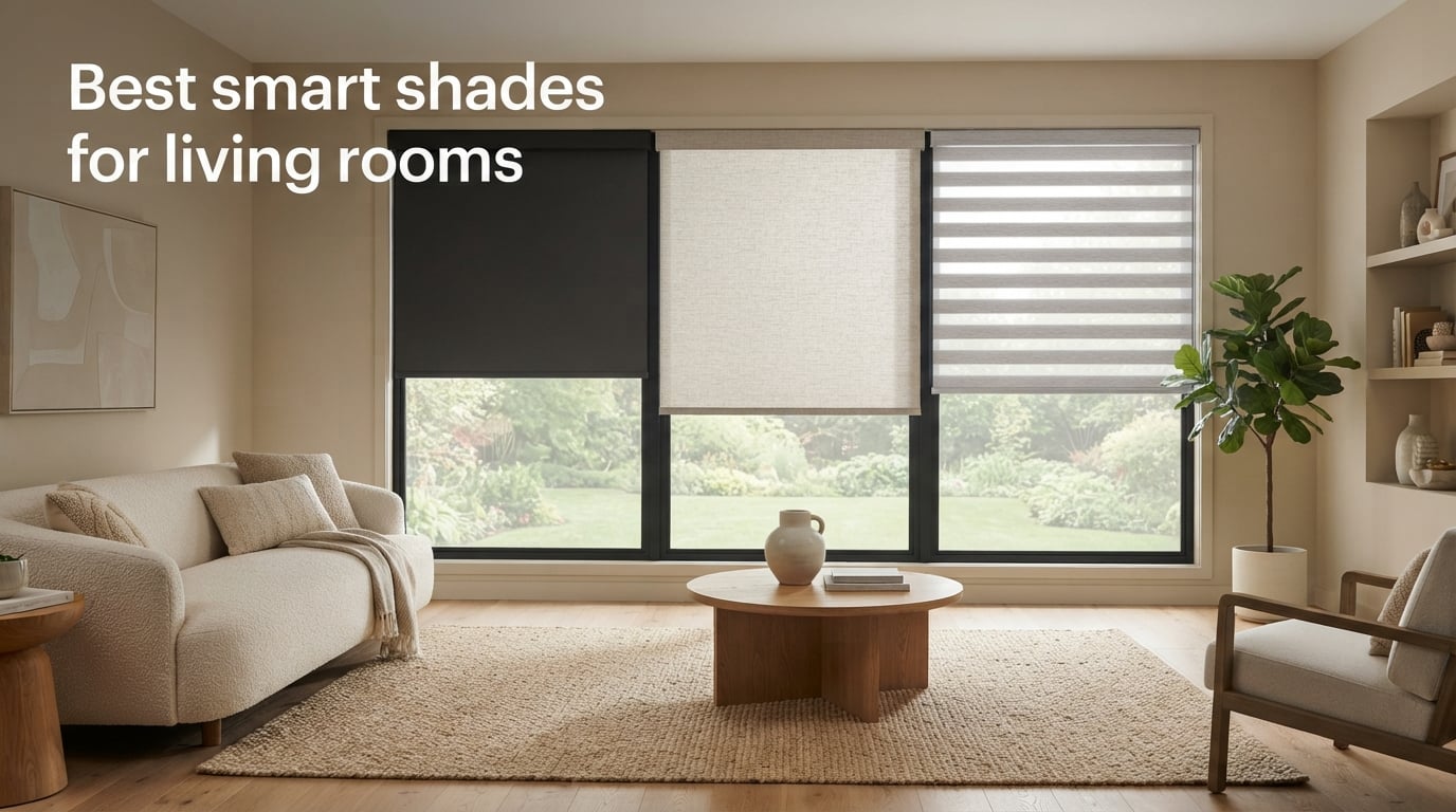 Best smart shades for living rooms