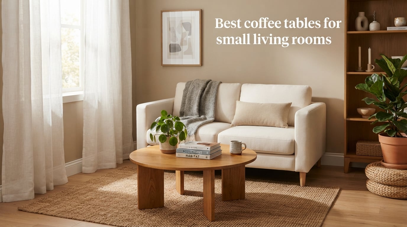 Best coffee tables for small living rooms