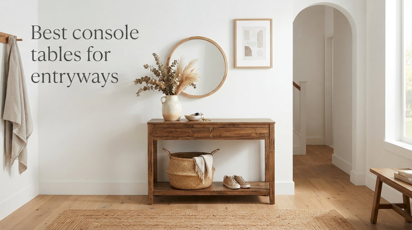 Best console tables for entryways