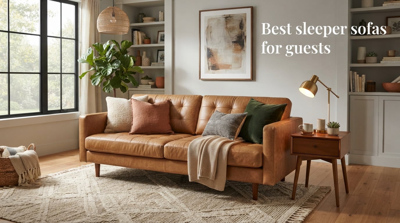 Best sleeper sofas for guests