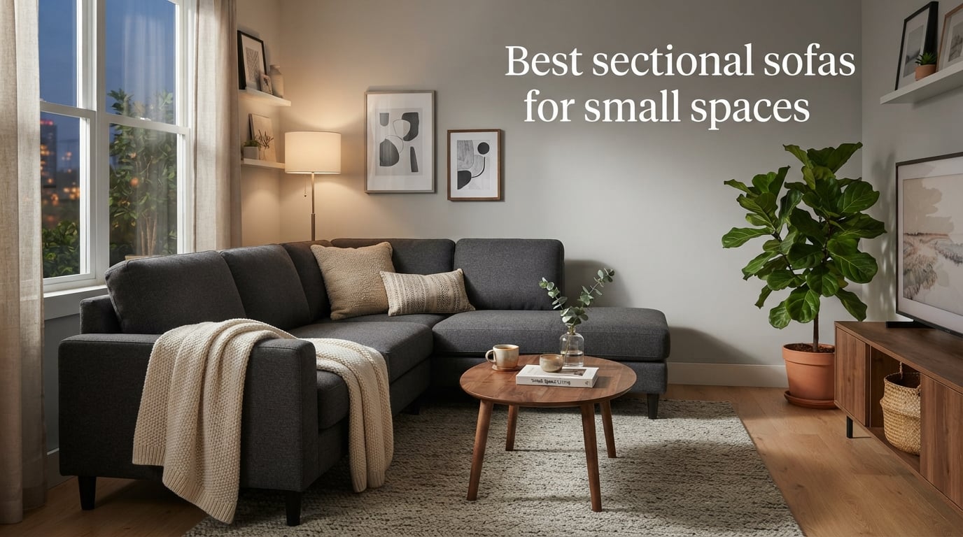 Best sectional sofas for small spaces