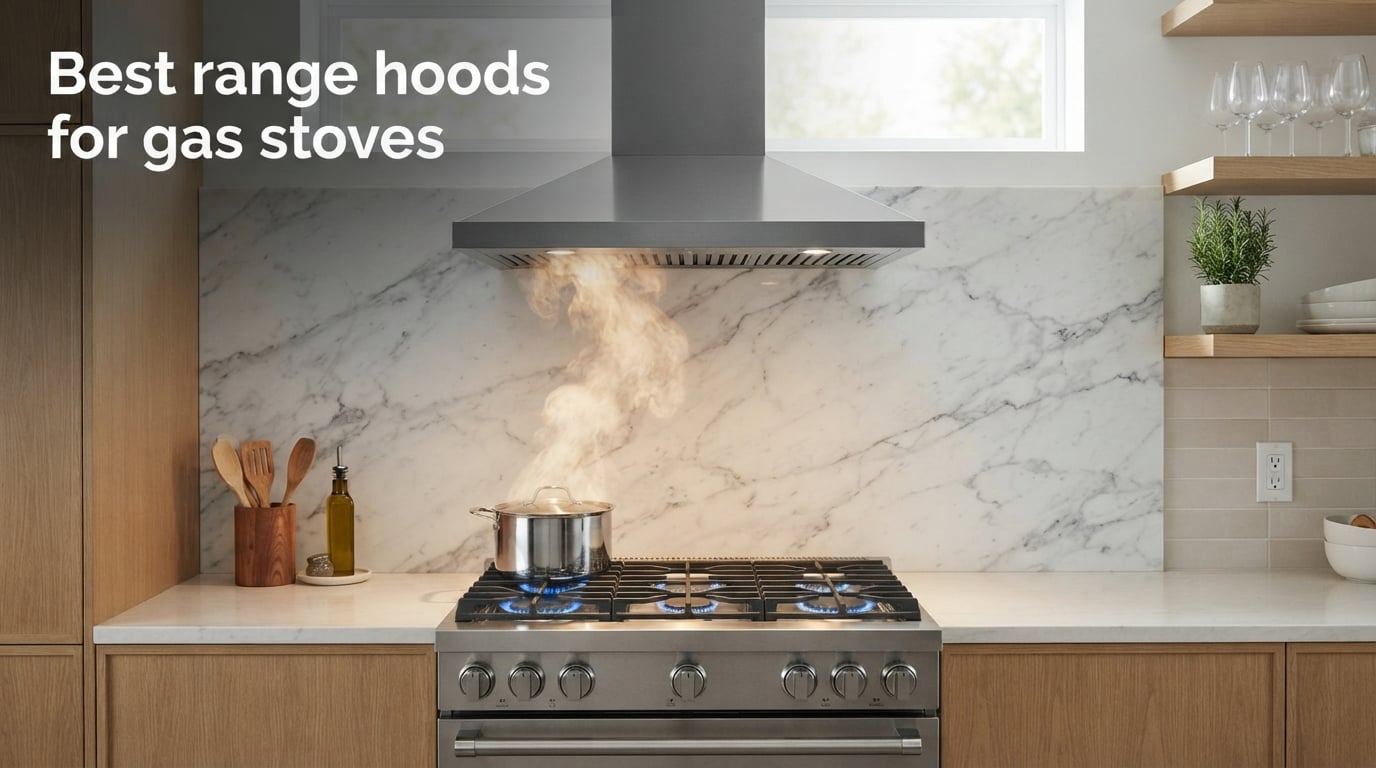 Best range hoods for gas stoves