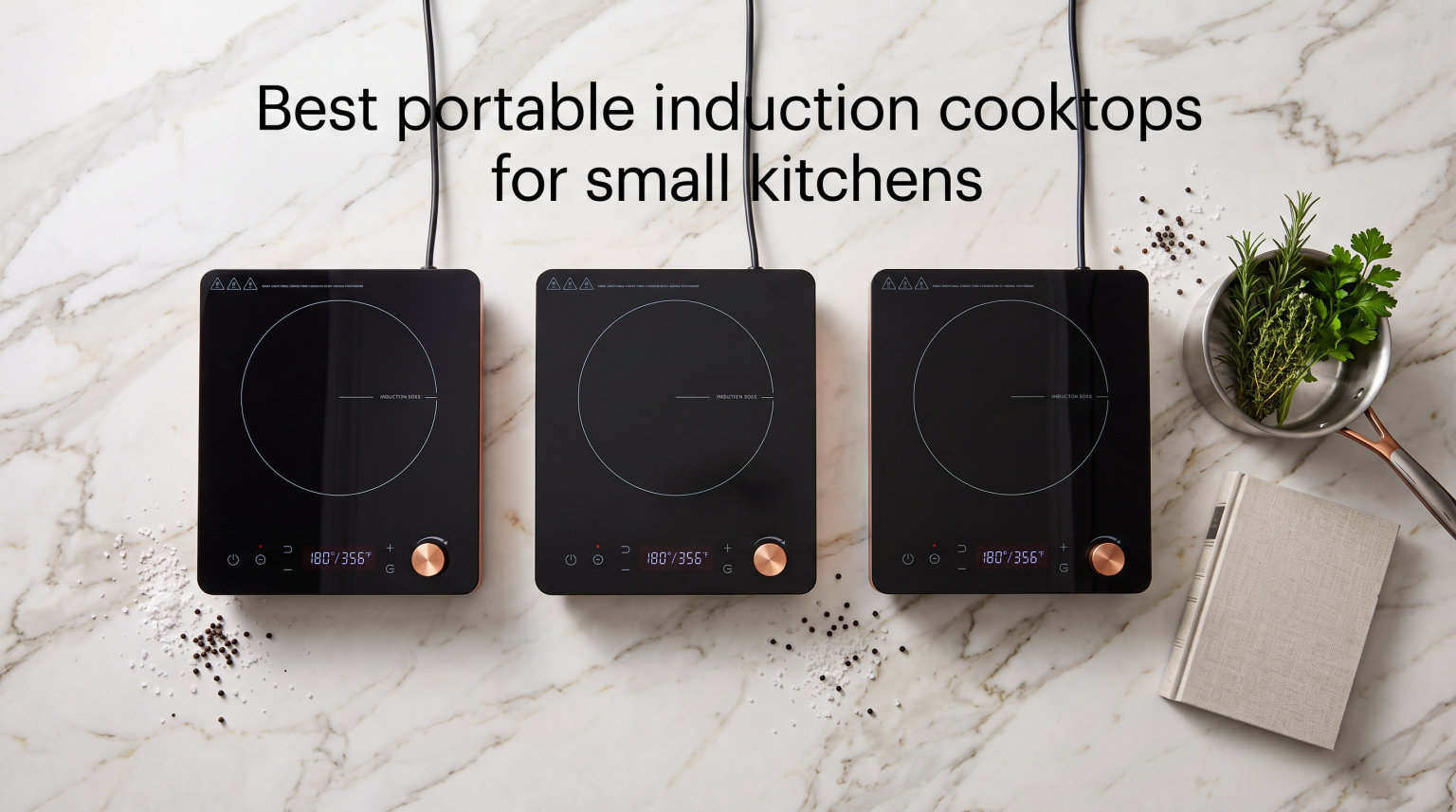 Best portable induction cooktops for small kitchens
