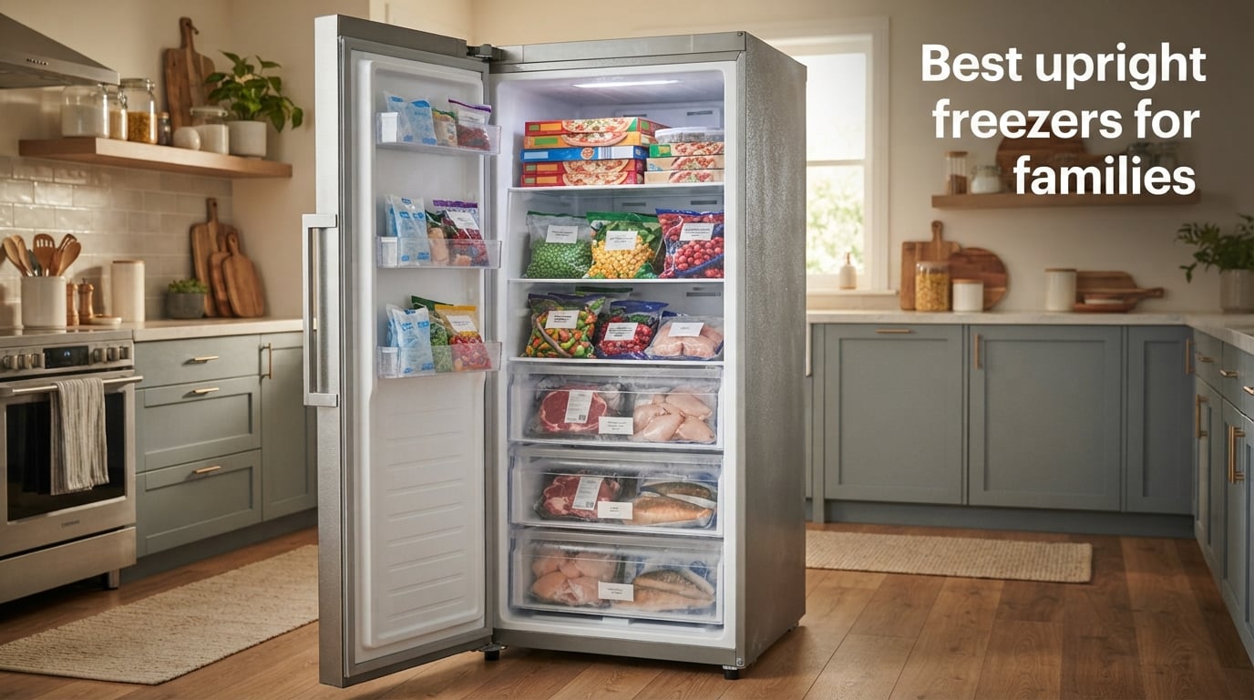 Best upright freezers for families