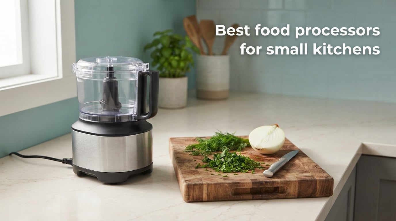 Best food processors for small kitchens