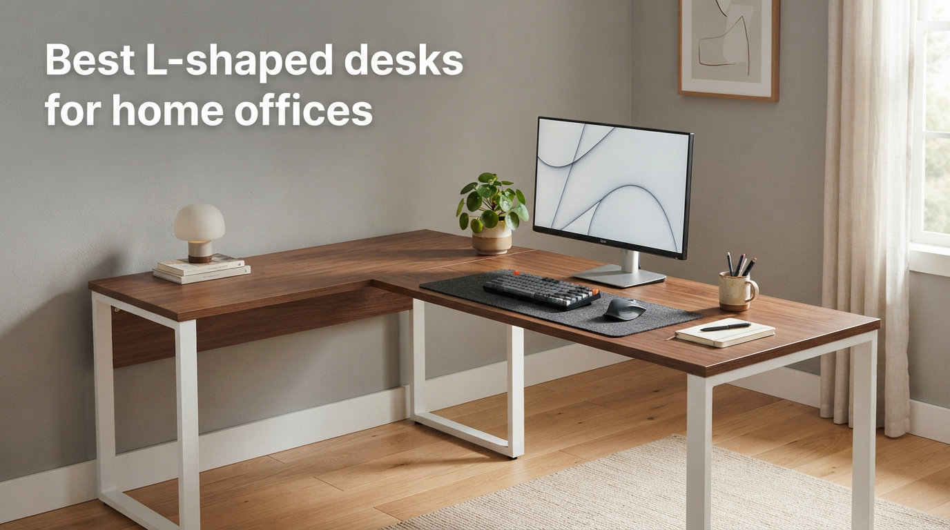 Best L-shaped desks for home offices