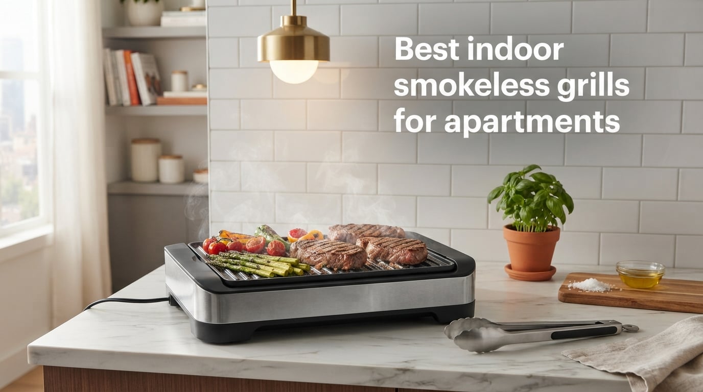 Best indoor smokeless grills for apartments