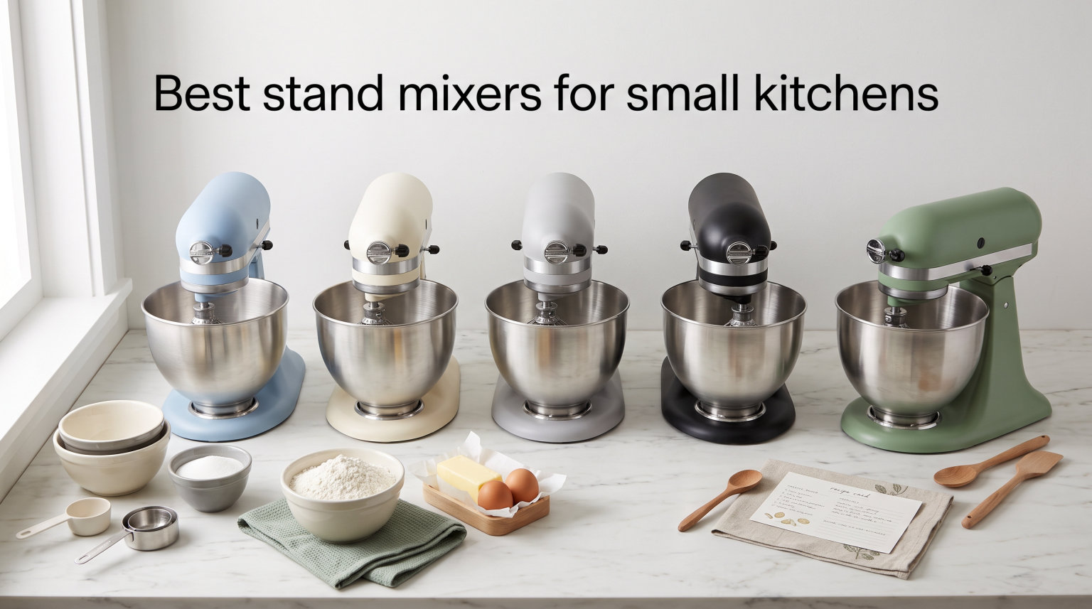 Best stand mixers for small kitchens