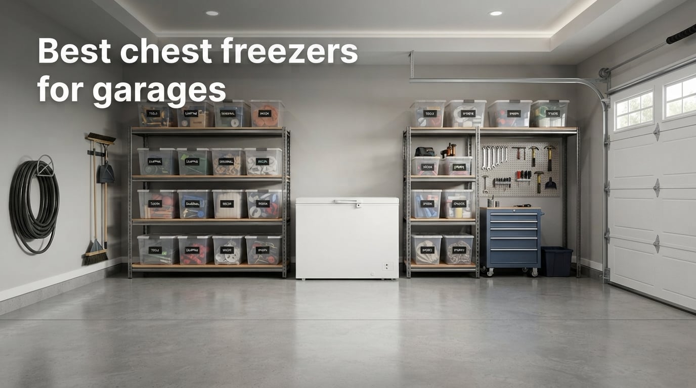 Best chest freezers for garages