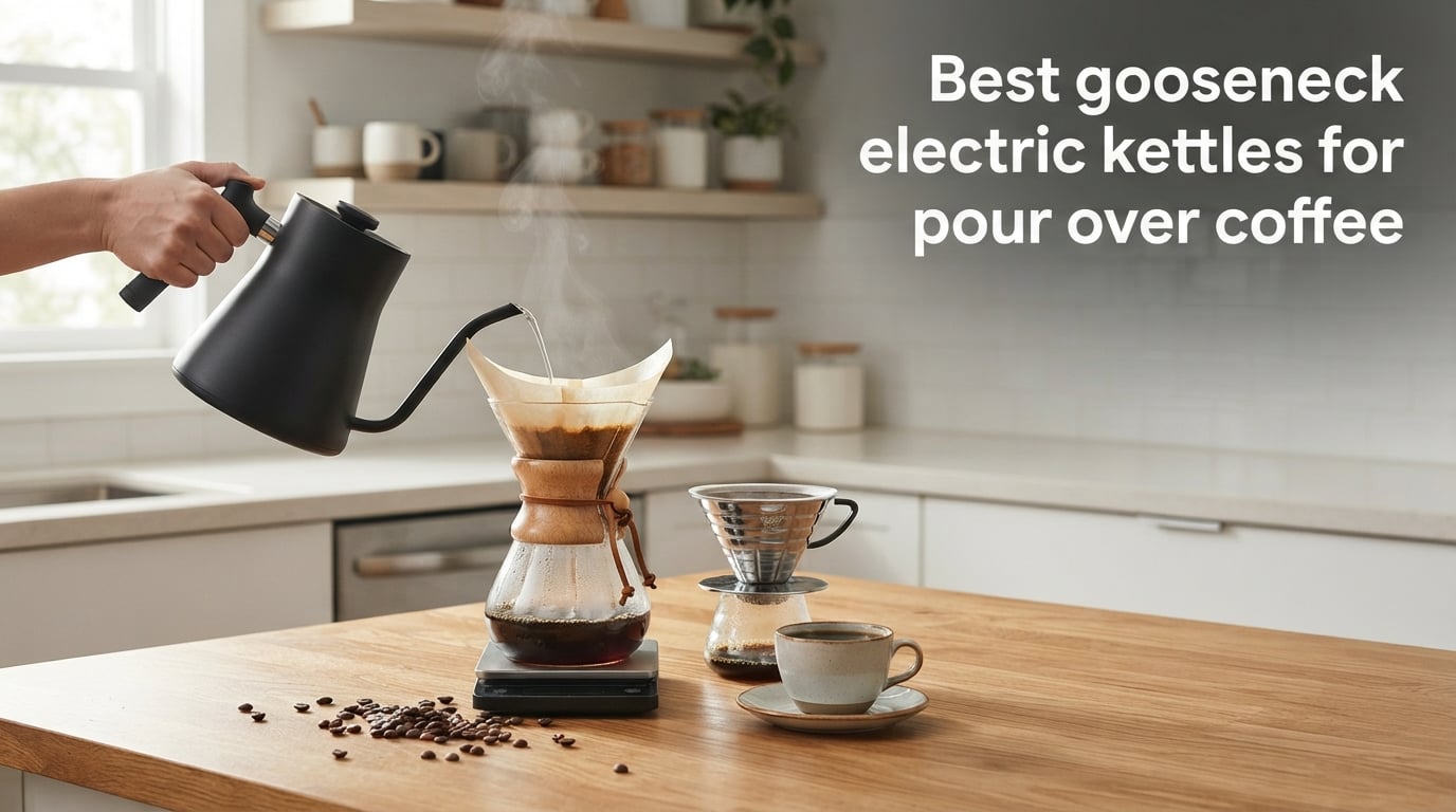 Best gooseneck electric kettles for pour over coffee