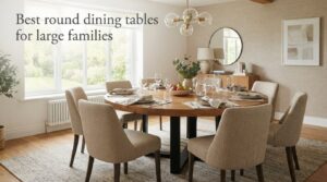 Best round dining tables for large families
